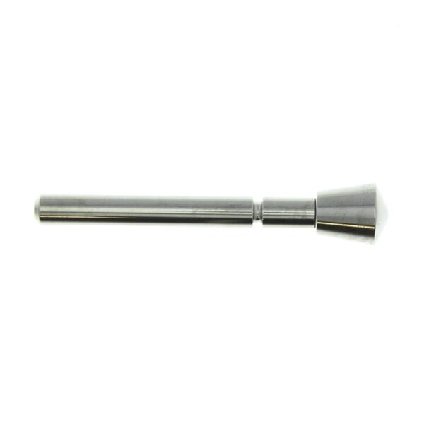 A silver metal Taylor Company X22820 pin.