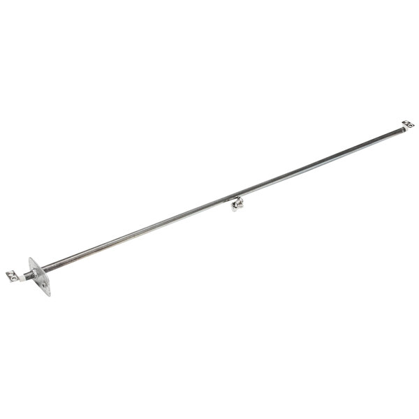 A stainless steel metal rod with a ball on the end.