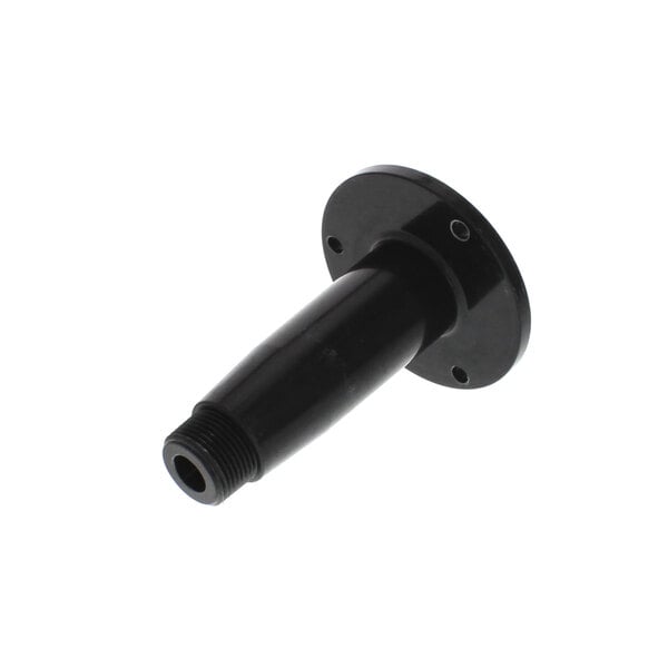 A black plastic Vollrath drain adapter with a black O-ring inside.