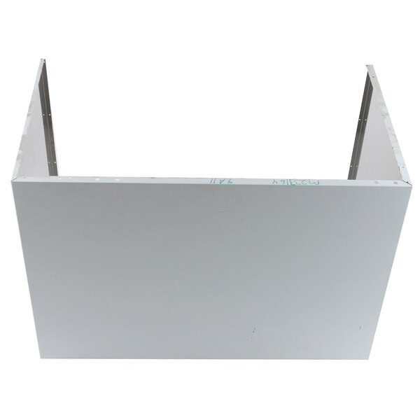 A white rectangular Moffat wrapper with metal corners.