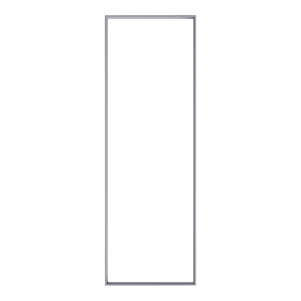A white rectangular Traulsen refrigerator gasket.
