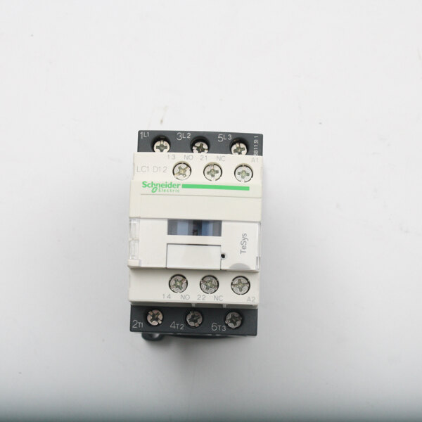 A close-up of a white Power Soak contactor with a green and white cover.