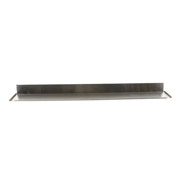 A stainless steel Hoshizaki top cover shelf with a long handle.