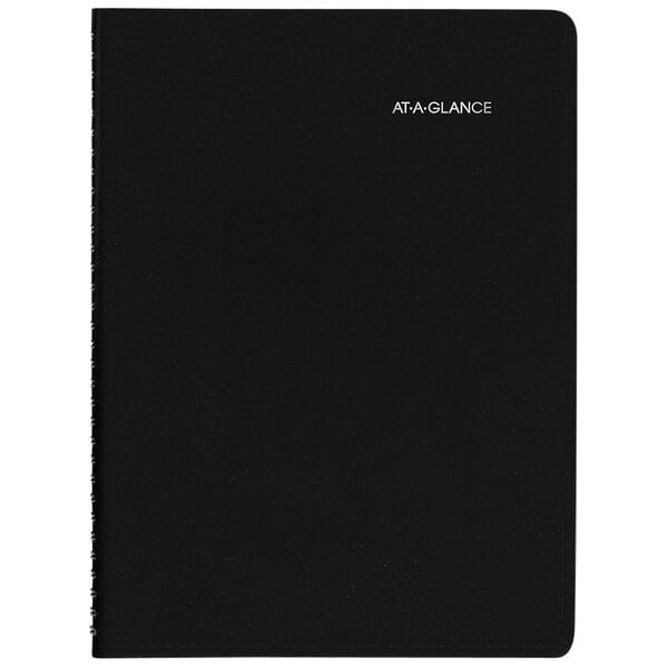 At-A-Glance G52000 DayMinder 8" x 11" Black January 2023 - December 2023 Weekly Appointment Book