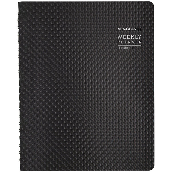 At-A-Glance 70950X45 8 1/2" x 11" Graphite January 2023 - December 2023 Contemporary Weekly / Monthly Planner