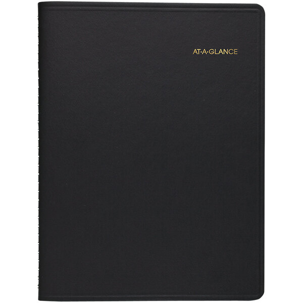 At-A-Glance 7026005 8 7/8" x 11" Black January 2023 - March 2024 Monthly Planner
