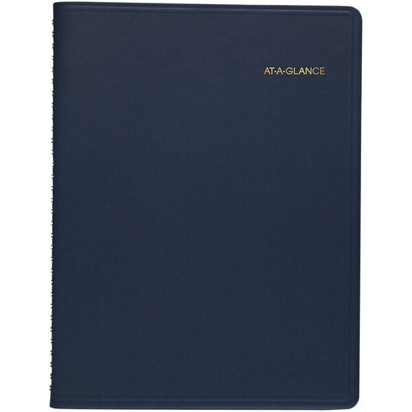 At-A-Glance 7026020 8 7/8" x 11" Navy January 2023 - March 2024 Monthly Planner