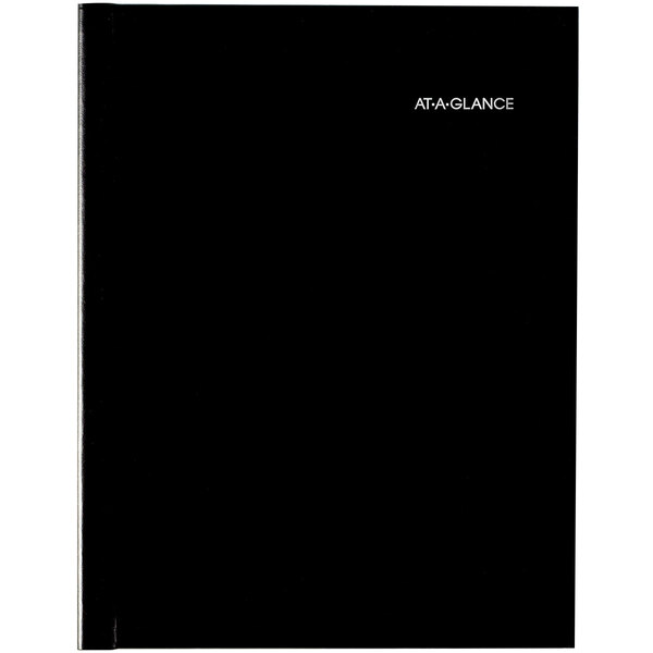 At-A-Glance G520H00 DayMinder 8" x 11" Black January 2023 - December 2023 Hardcover Weekly Appointment Book