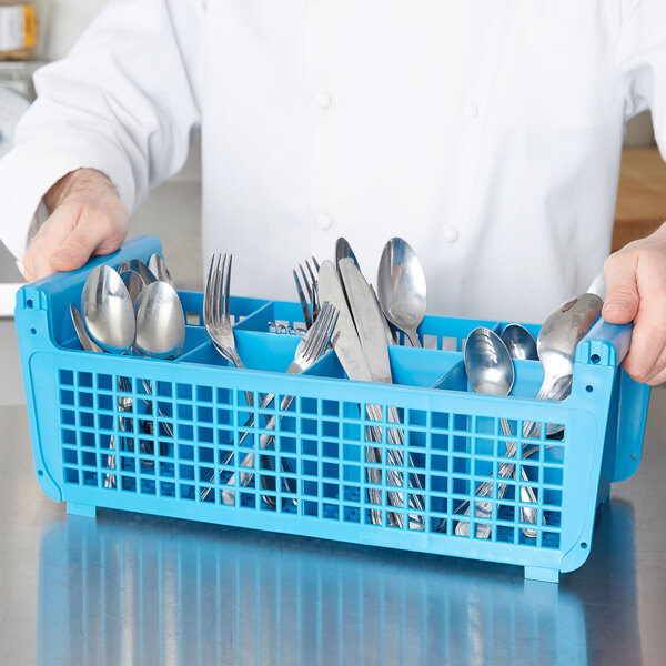 Carlisle C32P114 8 Compartment Half Size Flatware Rack / No Handles