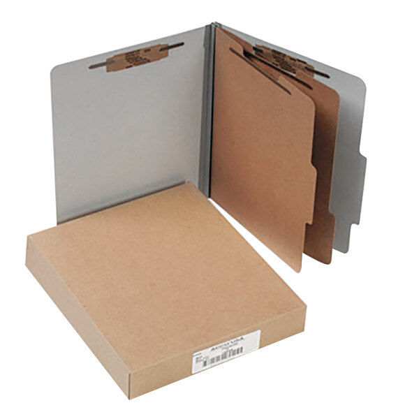 Acco 15056 Letter Size Classification Folder - 10/Box