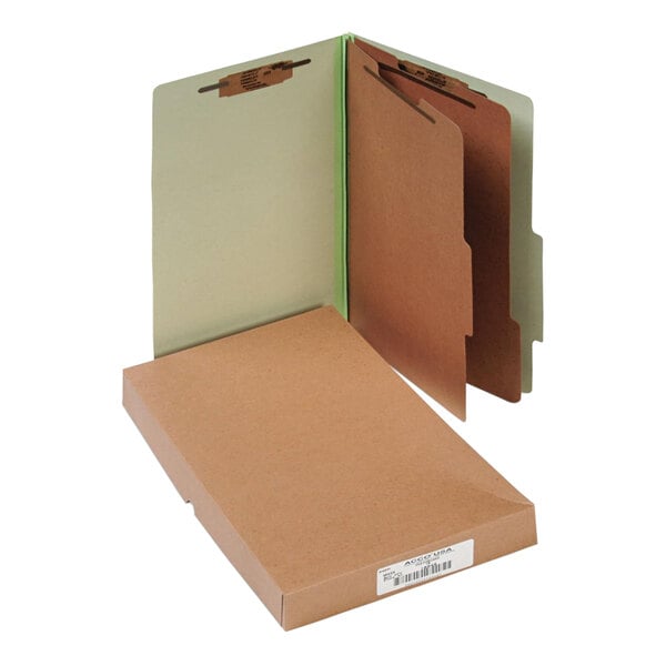 Abiado 16冊セット Acco 16046 Legal Size Classification Folder - 10/Box