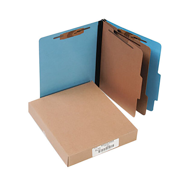 Acco 15662 Letter Size Classification Folder - 10/Box