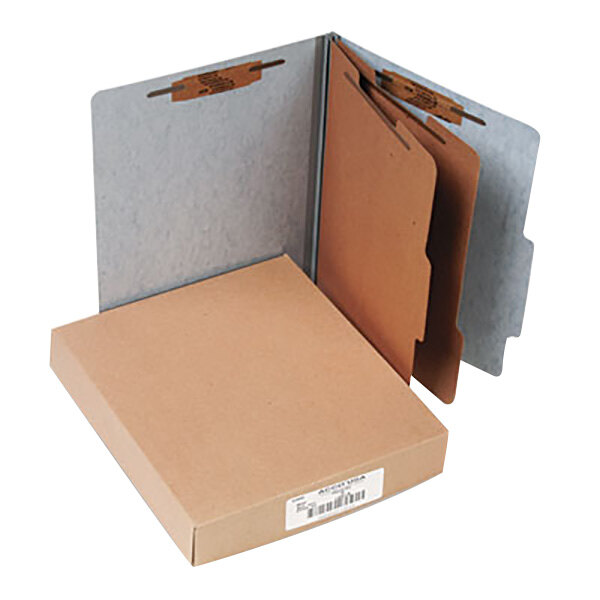 Acco 15016 Letter Size Classification Folder - 10/Box