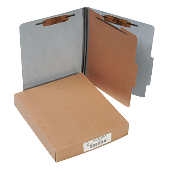 Acco 15014 Letter Size Classification Folder - 10/Box