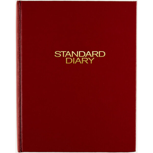 At-A-Glance SD37413 7 1/2" x 9 7/16" Red 2022 Daily Reminder Diary