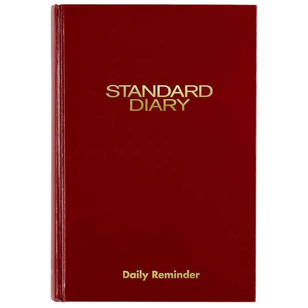 At-A-Glance SD38913 5 5/8" x 8 3/8" Red 2023 Daily Reminder Diary