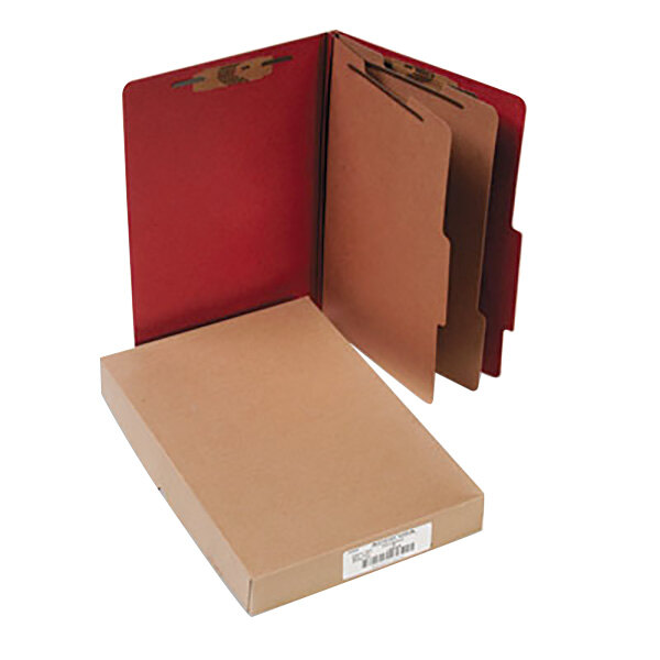 Acco 16036 Legal Size Classification Folder - 10/Box