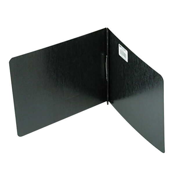 Acco 17921 8 1/2" x 11" Black Pressboard Top Bound Report Cover with Prong Fastener - 2" Capacity
