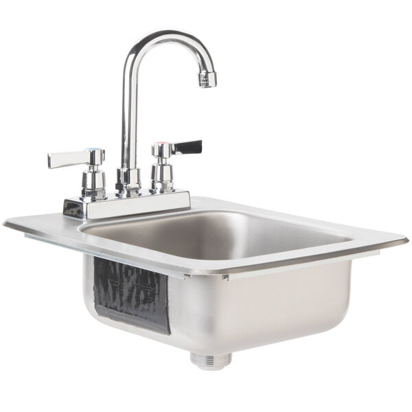 Advance Tabco DI-1-25 Drop In Stainless Steel Sink 5" Deep