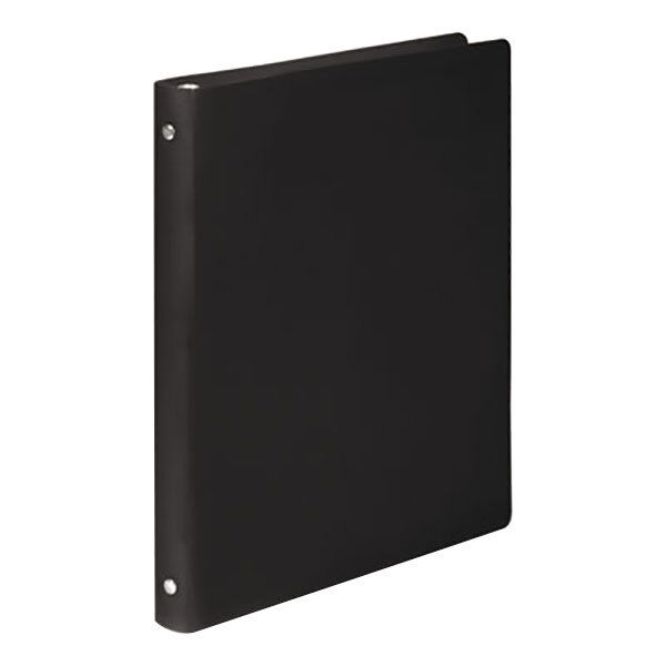 Acco 39701 Accohide Black NonView Binder with 1/2" Round Rings