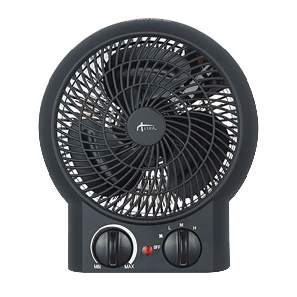 Alera ALEHEFF10B 4 3/8" x 8 1/4" x 9 1/2" Black Heater Fan - 1500W