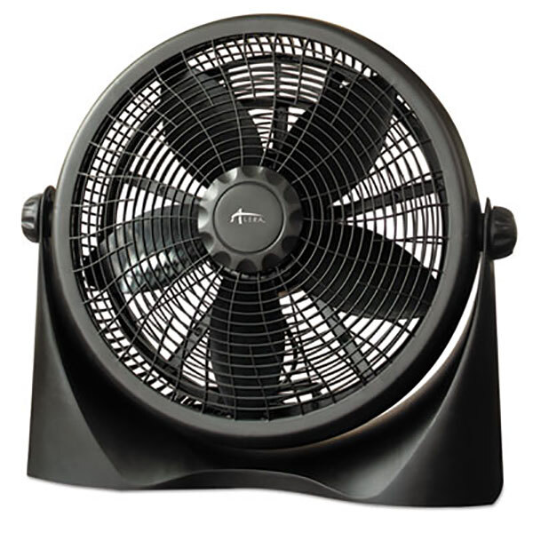 Alera ALEFAN163 16" Black Three Speed Super-Circulation Plastic Desk Fan