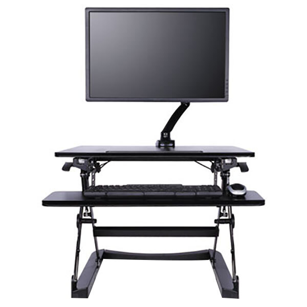 Alera ALEAEWR1B ActivErgo WorkRise Adjustable Standing Desk 26 3/4" x 31"