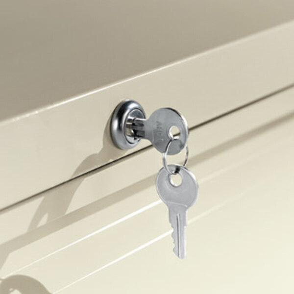 Alera ALELF4254PY Putty FourDrawer Metal Lateral File 42" x