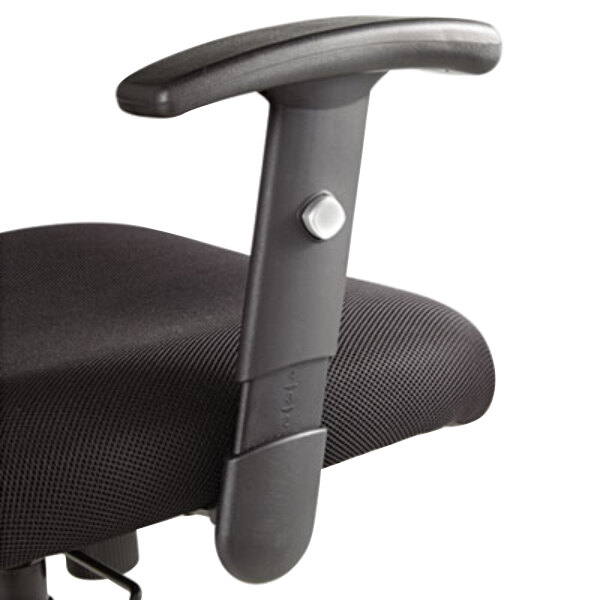 Alera ALEMX4517 Merix Black MidBack Big & Tall Mesh Office Chair with