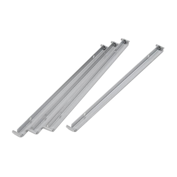 Alera ALEHLF3036 Aluminum Two Row Hangrails for 30" or 36" Files - 4/Pack