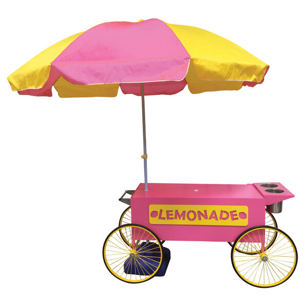 Paragon 3090090 Lemonade Wagon with Umbrella