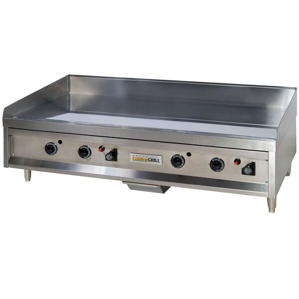 Anets A30X36AGS 36" Natural Gas Countertop Griddle with Thermostatic Controls - 120,000 BTU