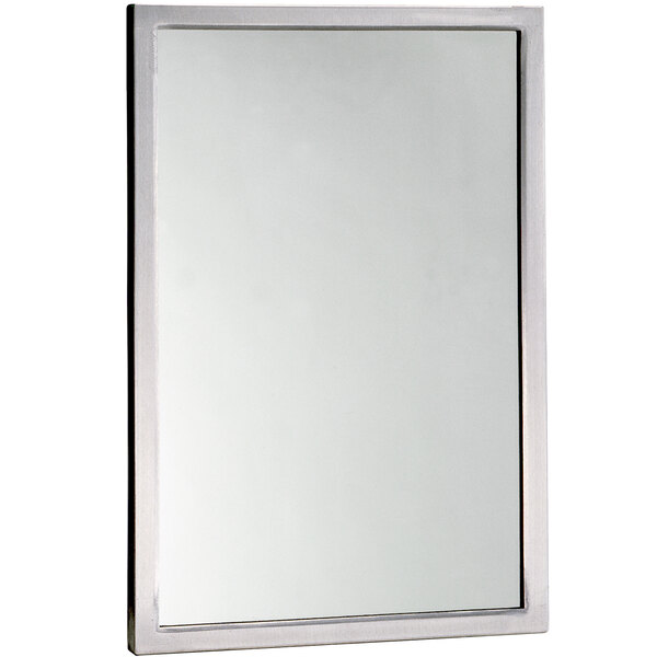 Bobrick B 290 2460 24 X 60 Wall, 24 X 60 Framed Bathroom Mirror