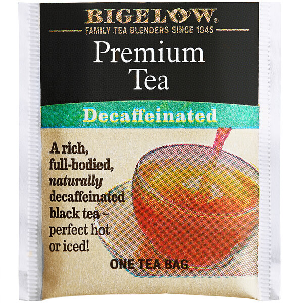 Bigelow Premium Decaffeinated Tea Bags 48/Box
