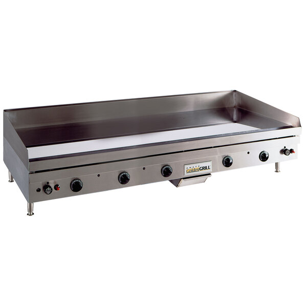 Anets TM24X60 Temp Master 60" Natural Gas Countertop Griddle with Thermostatic Controls - 137,500 BTU
