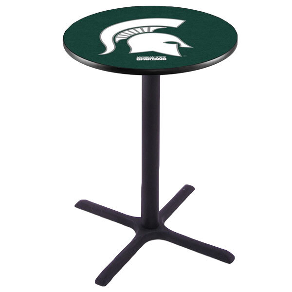 Holland Bar Stool L211B4228MICHST 30" Round Michigan State University