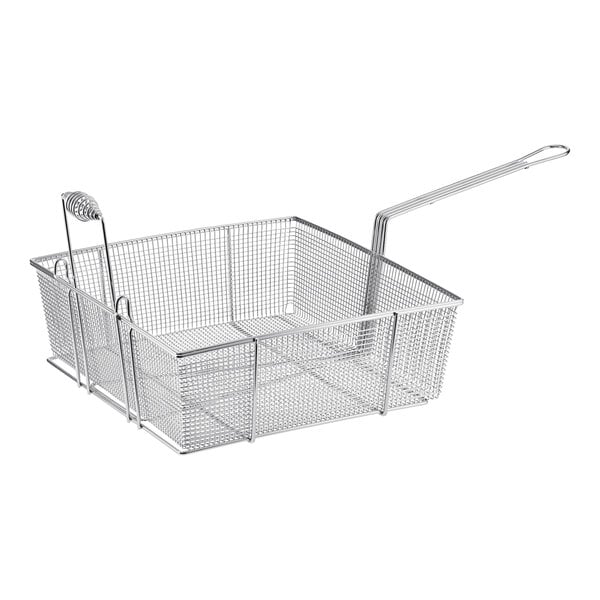 Pitco P9800-54 17 3/4" x 16 3/4" x 6" Full Size Fryer Basket with Front Hook