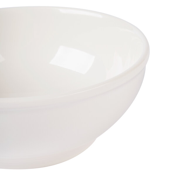Thunder Group PH5005V 19 oz. Ivory Melamine Pho Noodle Bowl 12/Pack