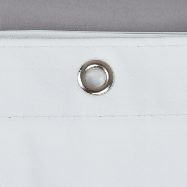 Bobrick 2042 White Vinyl Shower Curtain 42" x 72"