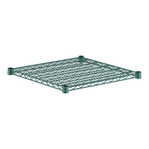 Regency 24 Green Epoxy Wire Shelf Divider for Wire Shelving - 24 x 8