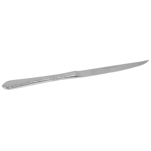 A Bon Chef steak knife with a silver handle.