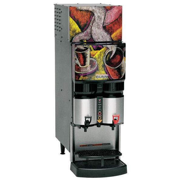 Bunn 34400.0037 LCR-2 Refrigerated Liquid Coffee Dispenser with Scholle Connector - 120V