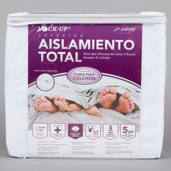 JT Eaton 81KGENC Premium King Size Bed Bug Proof Mattress Cover