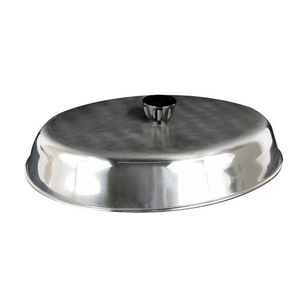 American Metalcraft BAOV972S - 11 7/8" x 8 3/4" Oval Stainless Steel Basting Cover
