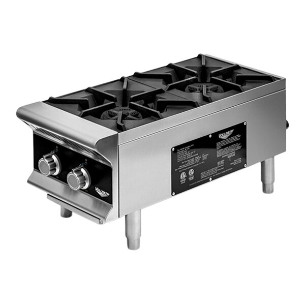 Vollrath HPG212 Cayenne 2 Burner Countertop Hot Plate / Range, Natural