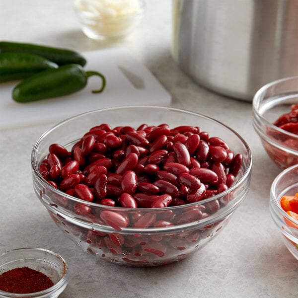 Furmano's #10 Can Dark Red Kidney Beans in Brine - 6/Case