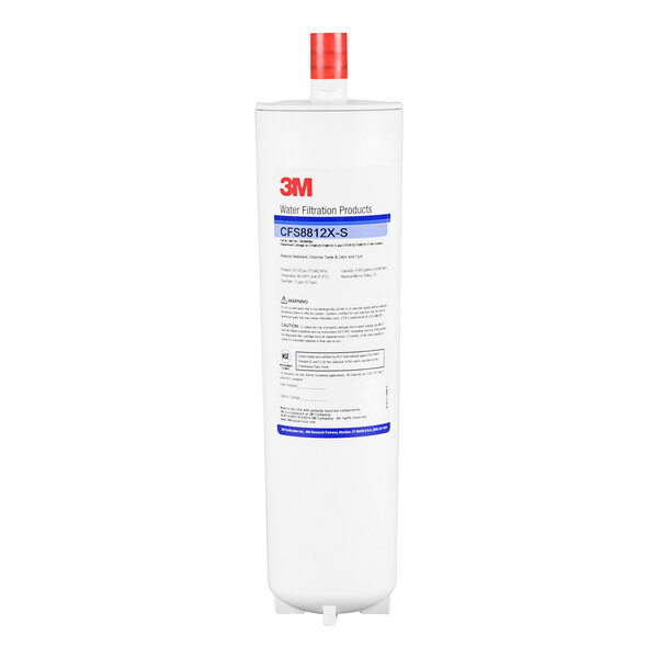 3M Water Filtration Products CFS8812X-S 12 7/8" Replacement Cyst, Reduction Cartridge with Scale Inhibition - 0.5 Micron and 1.5 GPM