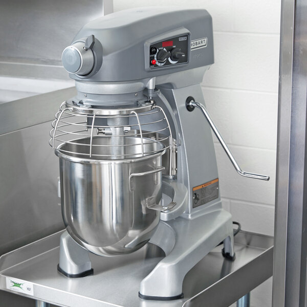 Hobart Legacy HL1201 12 Qt. Stand Mixer with Guard 120V, 1