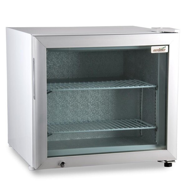 Excellence CTF2HC White Countertop Display Freezer with Swing Door 1