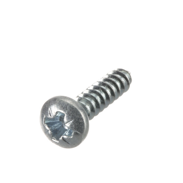 A close-up of a Robot Coupe screw.
